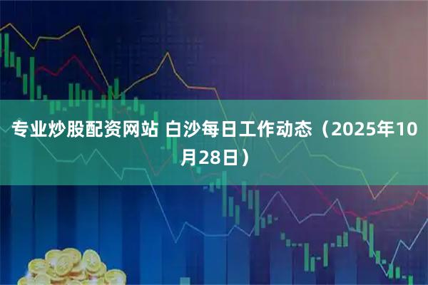 专业炒股配资网站 白沙每日工作动态（2025年10月28日）